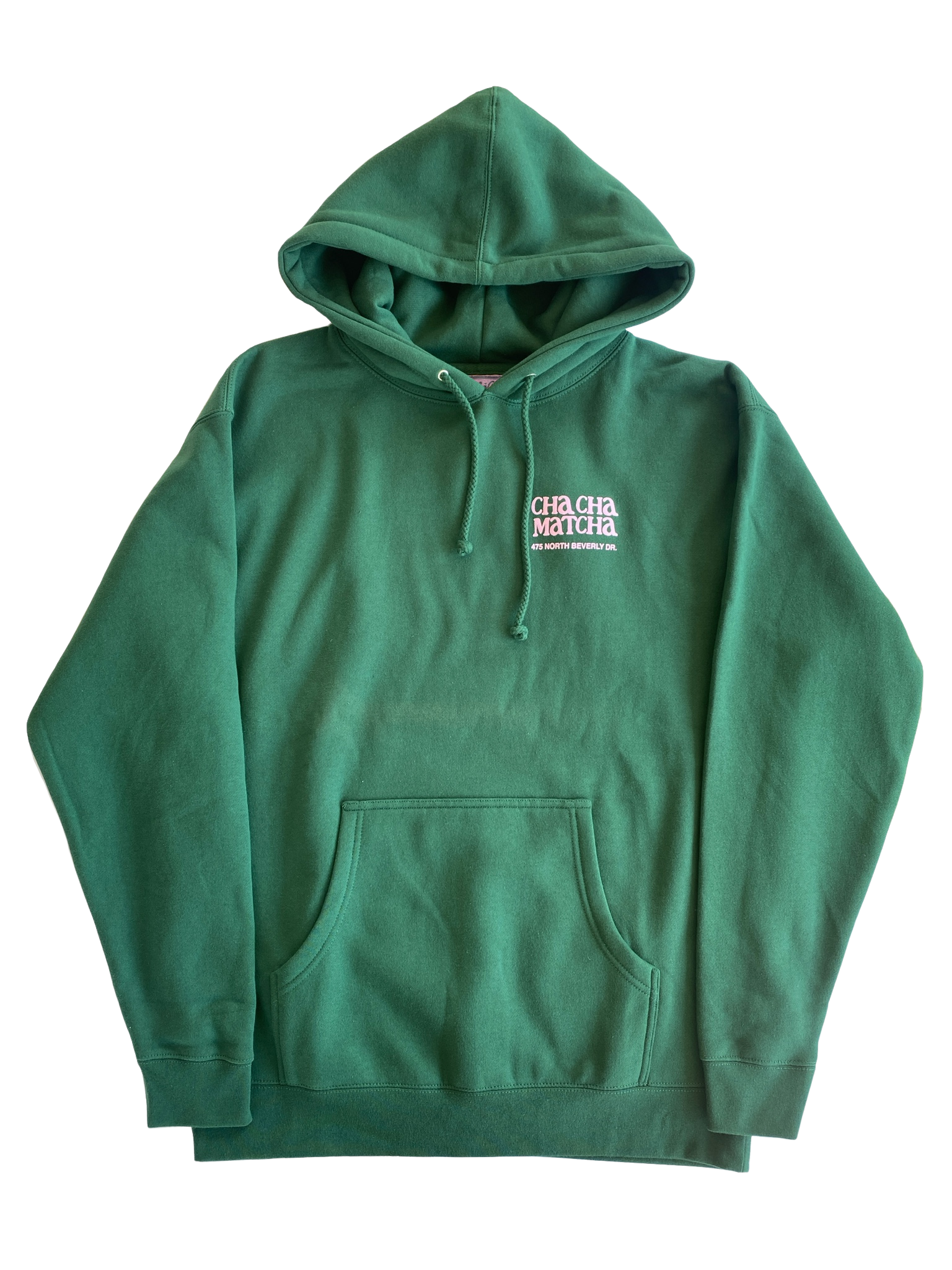 Beverly Hoodie - Green | Cha Cha Matcha