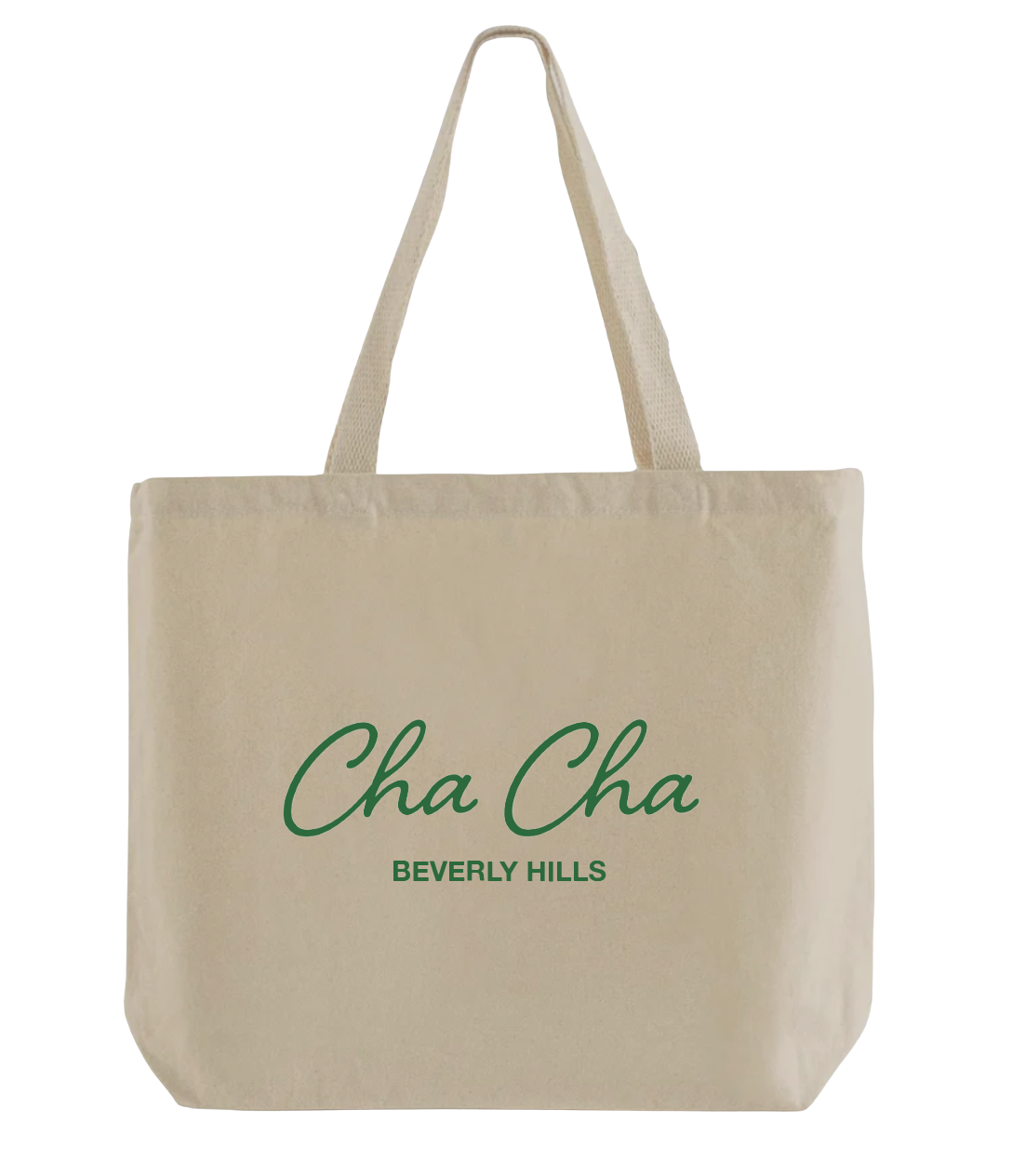 BEVERLY CANVAS TOTE | Cha Cha Matcha