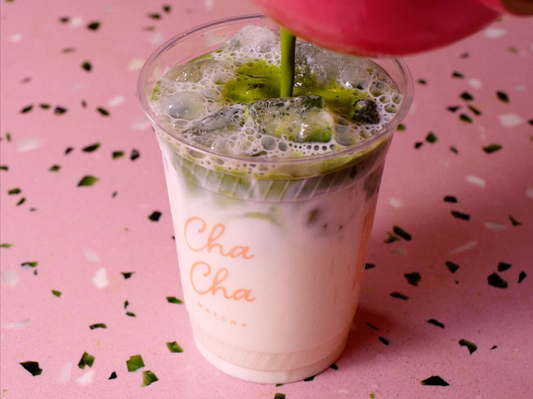 How to Cha Cha at Home - Iced Matcha Latte